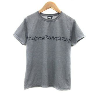 ヘリーハンセン(HELLY HANSEN)のヘリーハンセン Tシャツ カットソー 半袖 プリント WL グレー 紺(Tシャツ(半袖/袖なし))