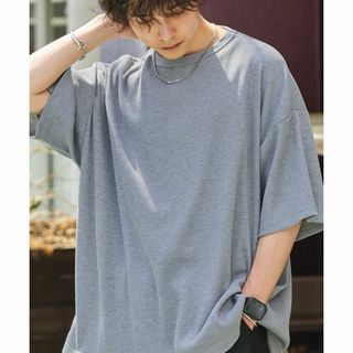 モノマート(MONO-MART)の◆試着のみ◆【MONO-MART】度詰めドライタッチワッフルルーズSSカットソー(Tシャツ/カットソー(半袖/袖なし))