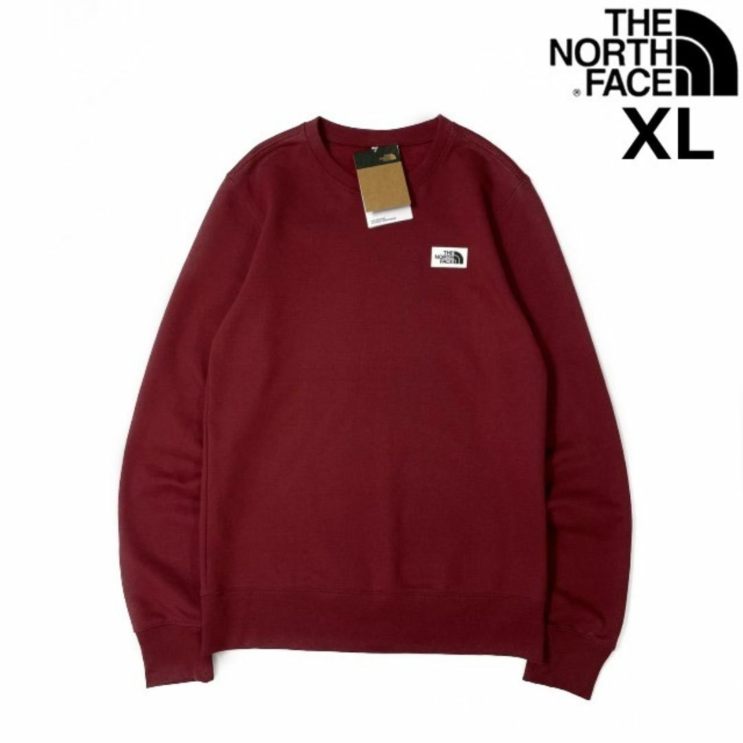 THE NORTH FACE(ザノースフェイス)のノースフェイス トレーナー スウェット US限定 裏起毛(XL)赤 181130 メンズのトップス(スウェット)の商品写真