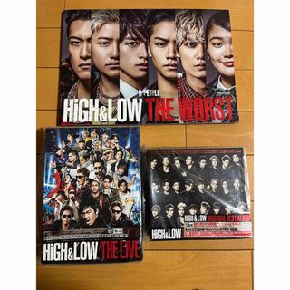 エグザイル トライブ(EXILE TRIBE)のHiGH &LOW ライブDVD/アルバムまとめ売り(アイドル)