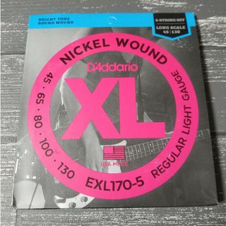 新品　D'Addario ダダリオ ベース弦 ニッケル EXL170-5(弦)