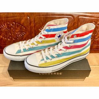 コンバース(CONVERSE)の★レア!コンバース オールスター ボーダー ハイカット カラフル デッド 244(スニーカー)