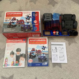 マグフォーマー(MAGFORMERS)のマグフォーマー☆ポリス＆レスキューセット(知育玩具)