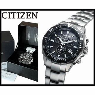 シチズン(CITIZEN)の新品 シチズン VO10-6771F エコドライブ クロノグラフ デイト 腕時計(その他)