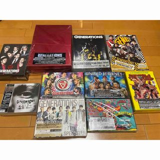 ジェネレーションズ(GENERATIONS)のGENERATIONS  ライブDVDとアルバムまとめ売り10作品(アイドル)