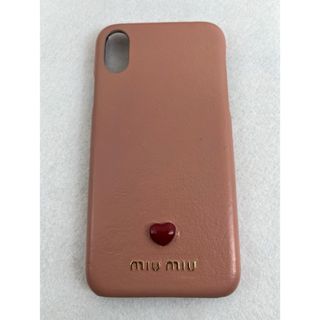 miumiu - miumiu ミュウミュウ チェリー さくらんぼ iphone ケース🍒の miumiu - miumiu ミュウミュウ チェリー さくらんぼ iphone ケース🍒の