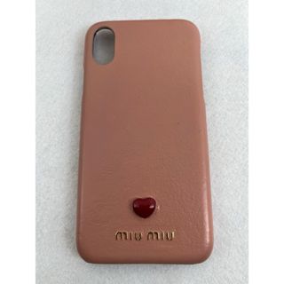 ミュウミュウ(miumiu)のMIU MIUスマホケース　美品(その他)