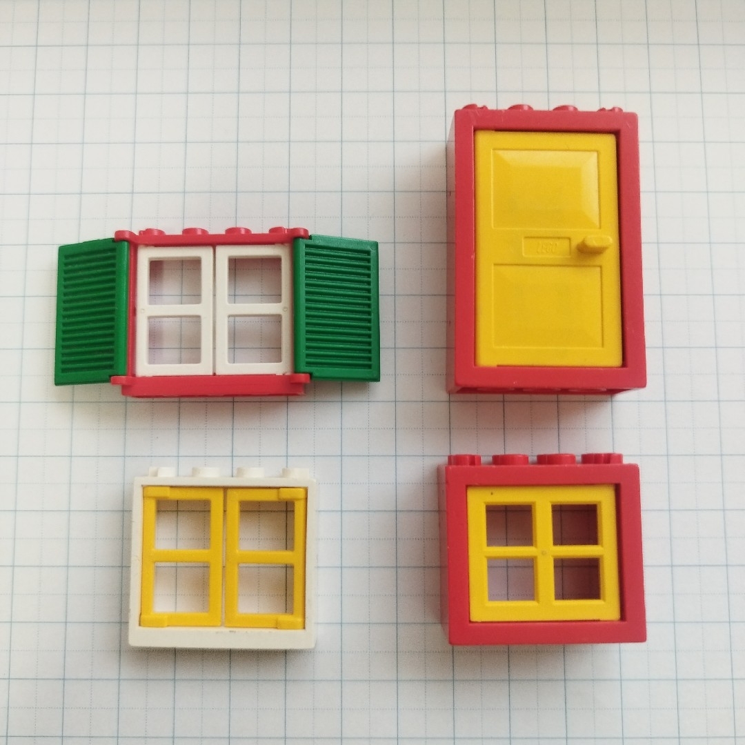 Lego(レゴ)のLEGO ドア＆窓セット❷ キッズ/ベビー/マタニティのおもちゃ(積み木/ブロック)の商品写真