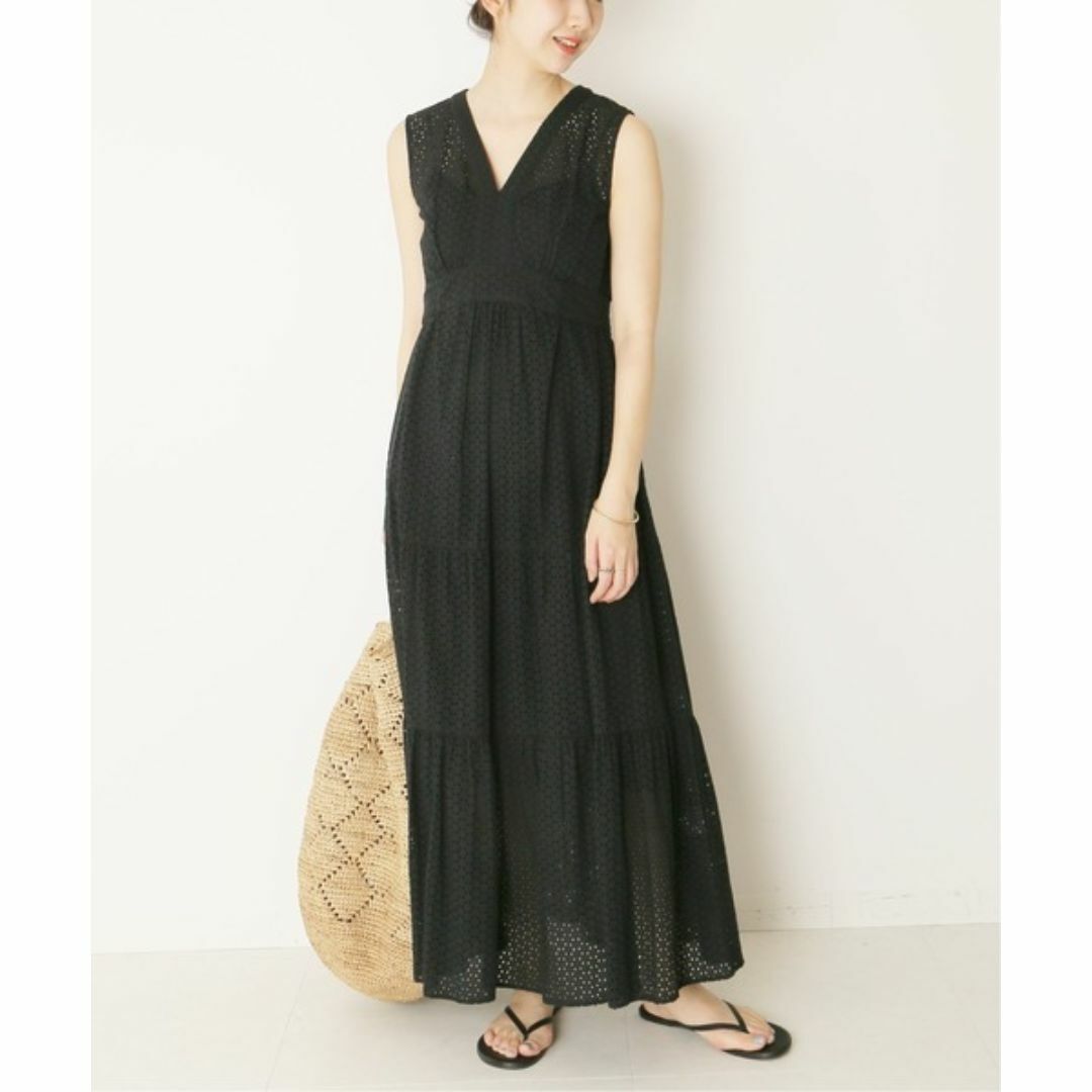 Plage(プラージュ)の希少★新品 ヌキテパ plage別注 カットワーク ワンピース 手洗い可♪ レディースのワンピース(ロングワンピース/マキシワンピース)の商品写真