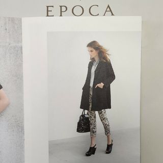 EPOCA - カタログ掲載◆EPOCAエポカ◆定価51,450円　可憐フラワー柄の美脚パンツ