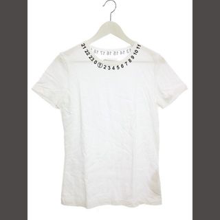 Maison Martin Margiela - メゾンマルジェラ プリント Tシャツ カットソー 白 トップス 半袖 カレンダー