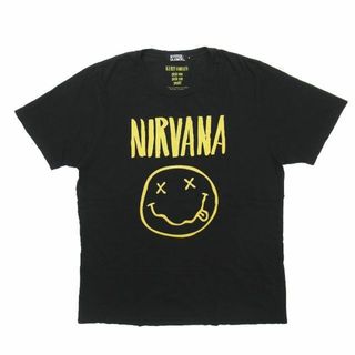 ヒステリックグラマー(HYSTERIC GLAMOUR)の00s ヒステリックグラマー × ニルヴァーナ スマイル Tシャツ ◎ME4  (Tシャツ/カットソー(半袖/袖なし))