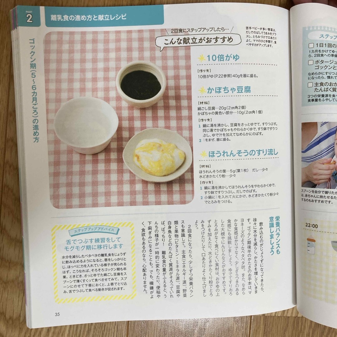 はじめてママ＆パパの離乳食 エンタメ/ホビーの本(住まい/暮らし/子育て)の商品写真