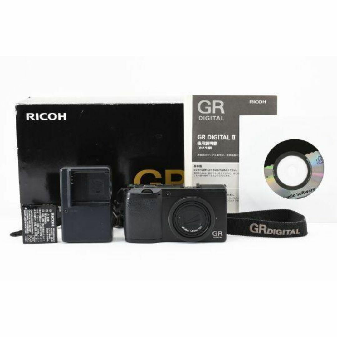 RICOH リコー GR digital II 2 コンパクト デジタルカメラ スマホ/家電/カメラのカメラ(コンパクトデジタルカメラ)の商品写真