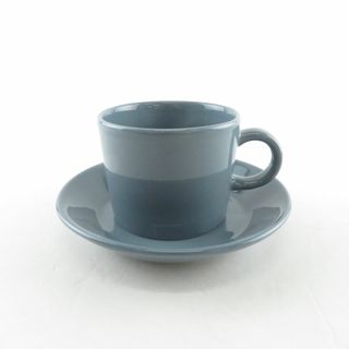 イッタラ(iittala)の美品 iittala イッタラ ARABIA アラビア TEEMA ティーマ カップ＆ソーサー 北欧 フィンランド 廃盤 旧ロゴ SY9133E (グラス/カップ)