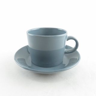 イッタラ(iittala)の美品 iittala イッタラ ARABIA アラビア TEEMA ティーマ カップ＆ソーサー 北欧 フィンランド 廃盤 旧ロゴ SY9134E (グラス/カップ)