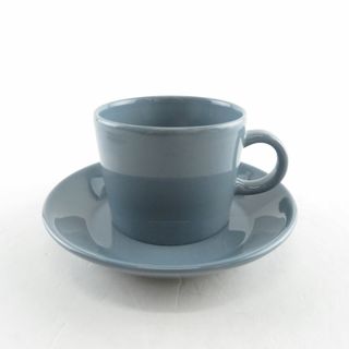 イッタラ(iittala)の美品 iittala イッタラ ARABIA アラビア TEEMA ティーマ カップ＆ソーサー 北欧 フィンランド 廃盤 旧ロゴ SY9136E (グラス/カップ)