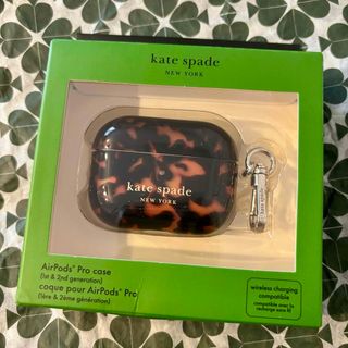 ケイトスペードニューヨーク(kate spade new york)の【kate spade】AirPods Pro ケース タートイズ べっこう(その他)