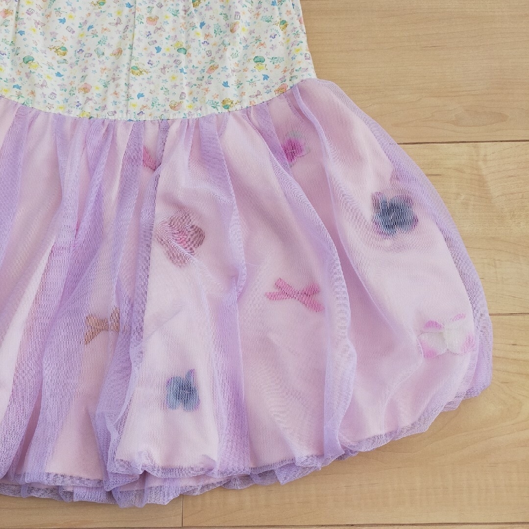 panpantutu(パンパンチュチュ)のpanpantutu♡バルーンワンピ120cm キッズ/ベビー/マタニティのキッズ服女の子用(90cm~)(ワンピース)の商品写真