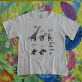 ユニクロ(UNIQLO)の子供服　半袖Tシャツ　130(Tシャツ/カットソー)