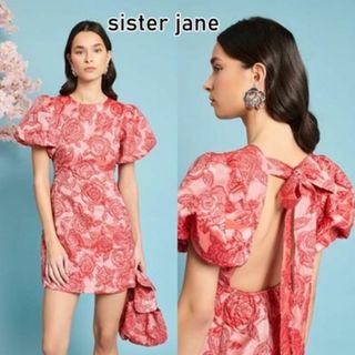 シスタージェーン(sister jane)のSister Jane 花柄 ジャガード ミニワンピース(ミニワンピース)