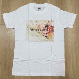 未使用　処分価格　プリント　Tシャツ　Sサイズ  summer  ニコマーク(Tシャツ/カットソー(半袖/袖なし))
