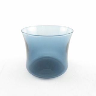 イッタラ(iittala)の美品 iittala イッタラ Exhibition edition 2002 Timo Sarpaneva タンブラー ブルー グラス コップ 北欧 フィンランド SY9165A1 (タンブラー)