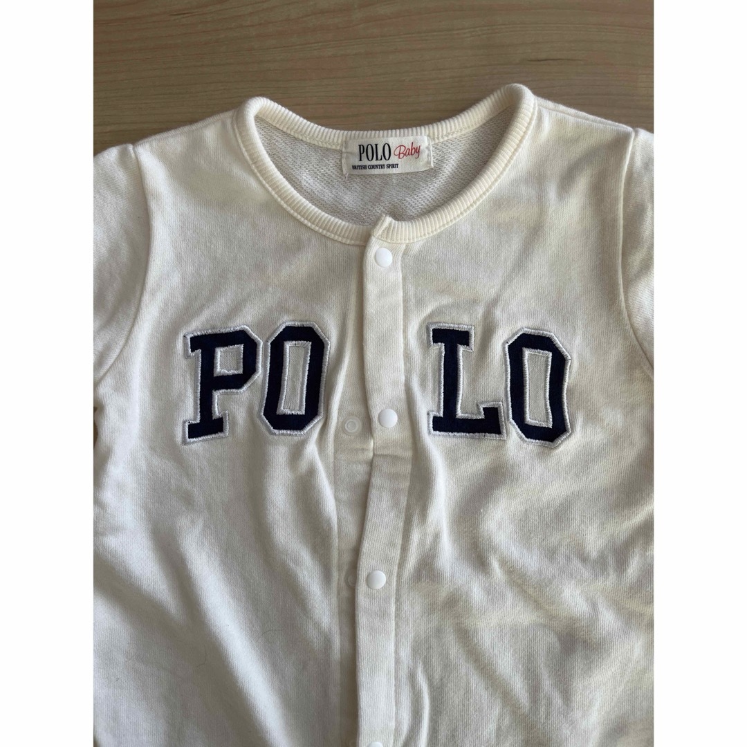 バースデイ(バースデイ)の【poloベビー】ロンパース　50-70センチ キッズ/ベビー/マタニティのベビー服(~85cm)(ロンパース)の商品写真