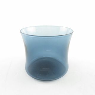 イッタラ(iittala)の美品 iittala イッタラ Exhibition edition 2002 Timo Sarpaneva タンブラー ブルー グラス コップ 北欧 フィンランド SY9169A1 (タンブラー)