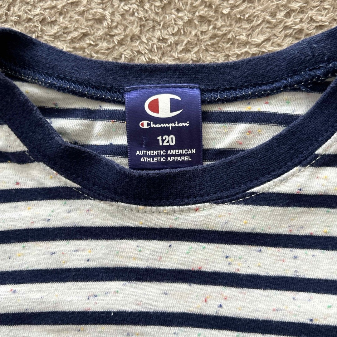 Champion(チャンピオン)のChampion☆120cm キッズ/ベビー/マタニティのキッズ服男の子用(90cm~)(Tシャツ/カットソー)の商品写真