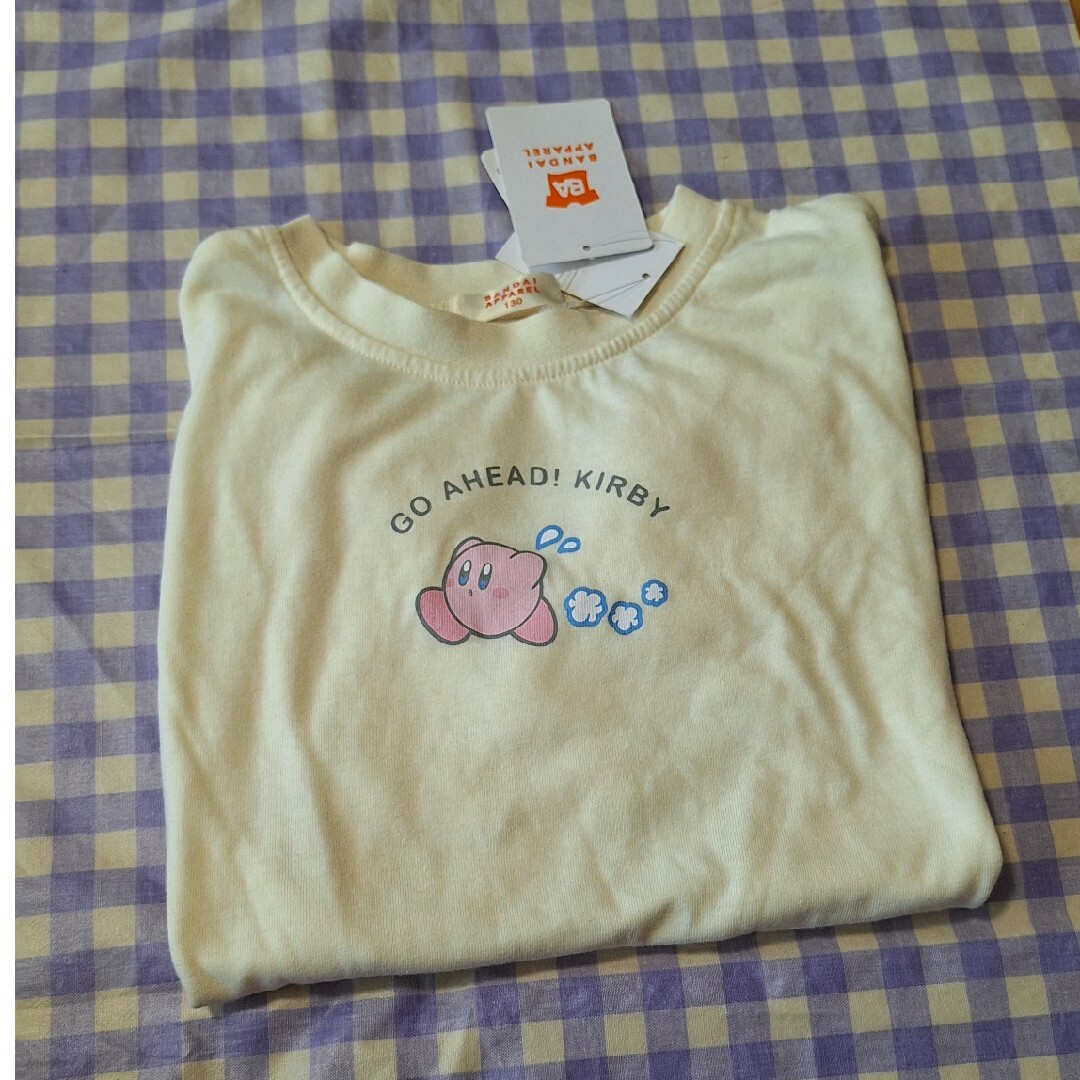 BANDAI(バンダイ)のカービィTシャツ キッズ/ベビー/マタニティのキッズ服女の子用(90cm~)(Tシャツ/カットソー)の商品写真
