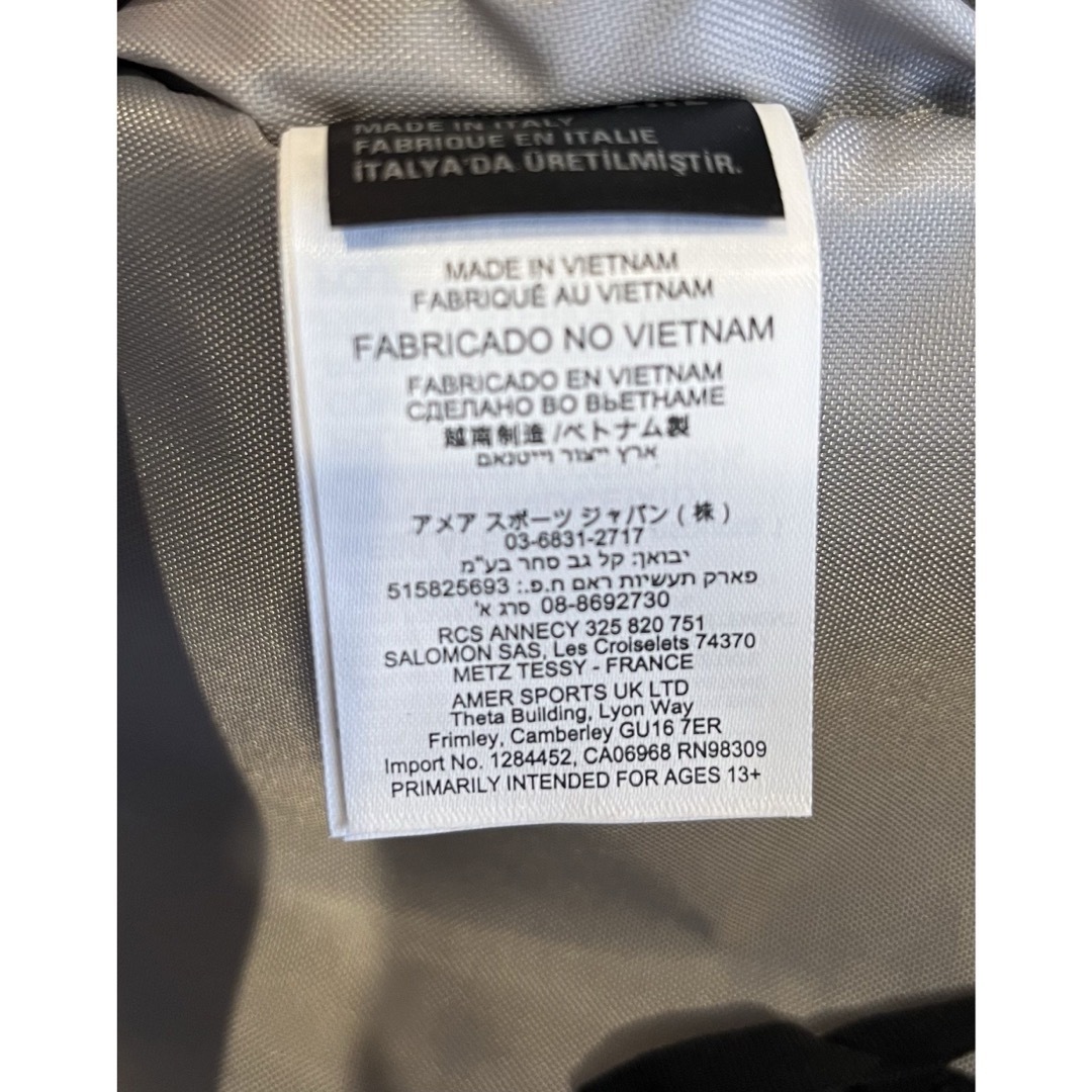 SALOMON(サロモン)のmm6×Salomon サロモン バックパック リュック ショルダー バッグ 黒 メンズのバッグ(バッグパック/リュック)の商品写真
