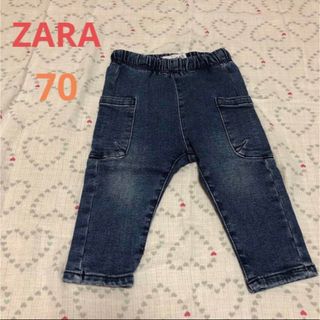 ザラ(ZARA)の【70】ZARA  デニムパンツ　ベビー(パンツ)