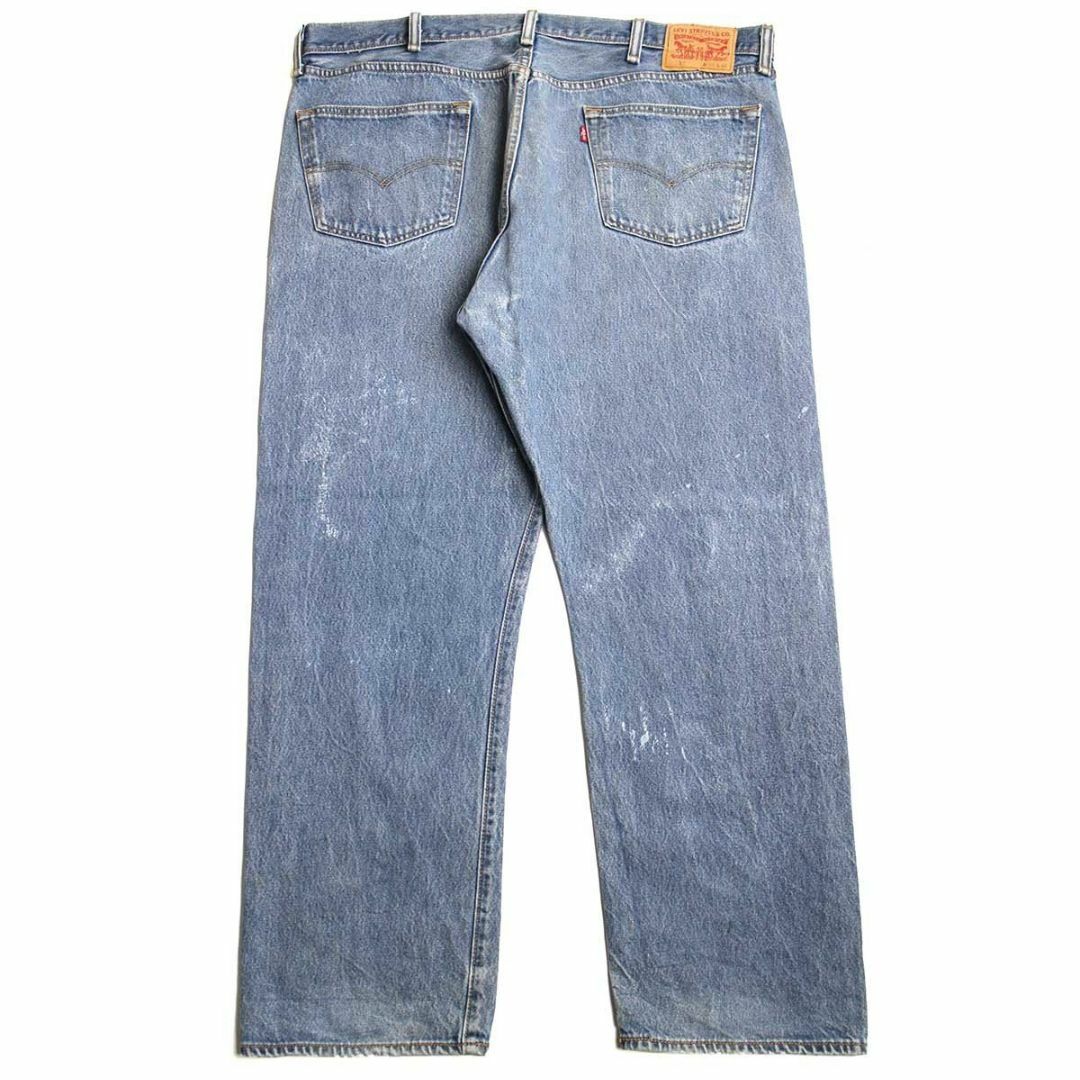 Levi's(リーバイス)のメキシコ製 Levi'sリーバイス 501 ブリーチ飛び デニムパンツ w44 L32★SDP2624 特大 ジーンズ ストレート オーバーサイズ ビッグサイズ メンズのパンツ(デニム/ジーンズ)の商品写真