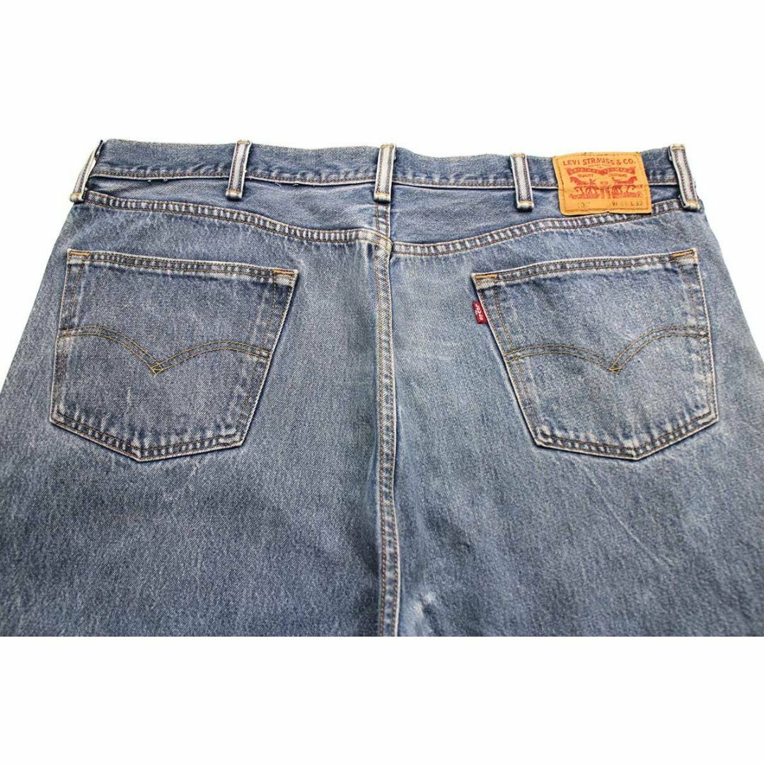 Levi's(リーバイス)のメキシコ製 Levi'sリーバイス 501 ブリーチ飛び デニムパンツ w44 L32★SDP2624 特大 ジーンズ ストレート オーバーサイズ ビッグサイズ メンズのパンツ(デニム/ジーンズ)の商品写真