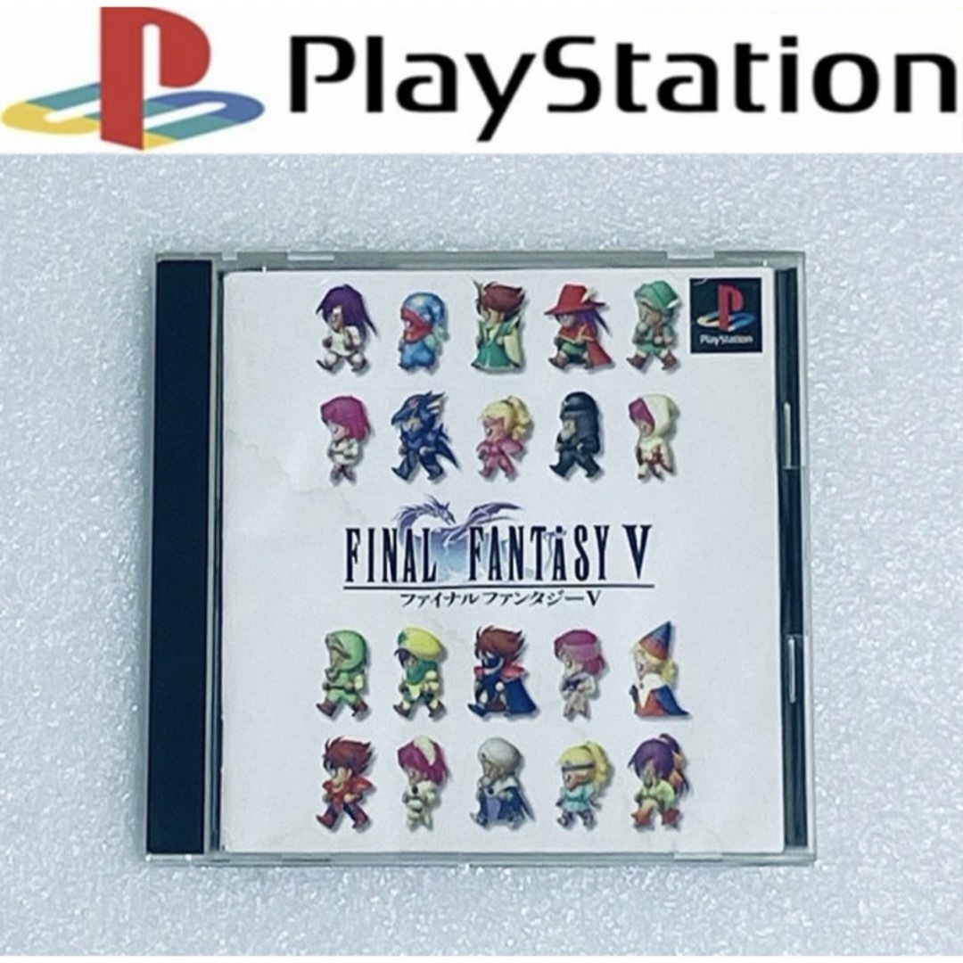 PlayStation(プレイステーション)のFINAL FANTASY 5 /ファイナルファンタジー V [PS] 004 エンタメ/ホビーのゲームソフト/ゲーム機本体(家庭用ゲームソフト)の商品写真