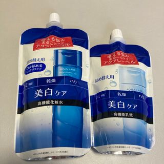 アクアレーベル(AQUALABEL)のアクアレーベル　美白ケア　化粧水&乳液(化粧水/ローション)