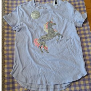 ギャップ(GAP)のGAPスパンコールユニコーンTシャツ(Tシャツ/カットソー)