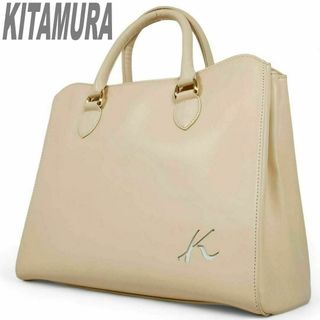 キタムラ(Kitamura)のキタムラ ハンドバッグ ショルダーバッグ 肩掛け 2way ベージュ フォーマル(ハンドバッグ)