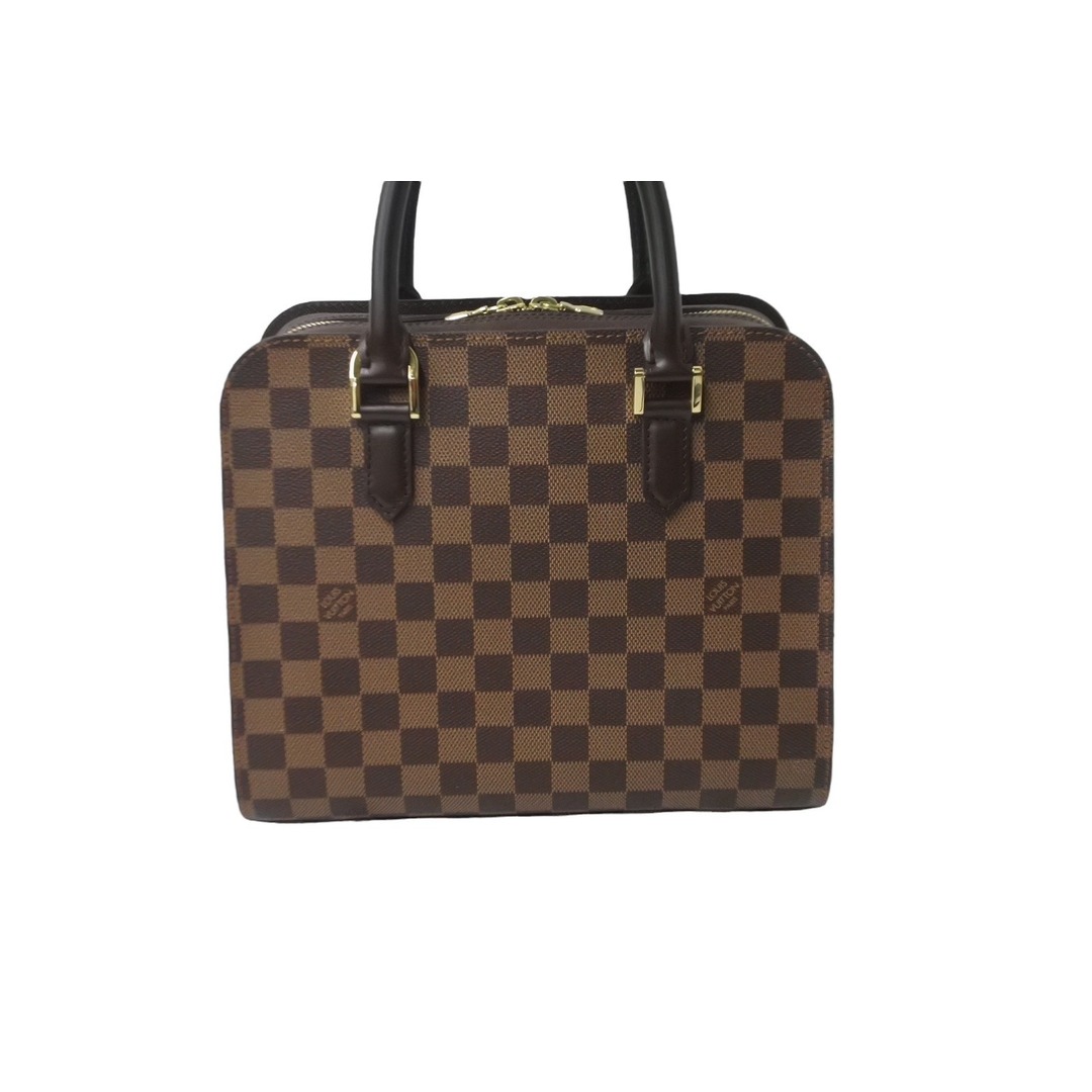 LOUIS VUITTON(ルイヴィトン)の極美品 LOUIS VUITTON ルイ ヴィトン トリアナ N51155 ハンドバッグ ブラウン ダミエ エベヌ 中古 62687 レディースのバッグ(ハンドバッグ)の商品写真