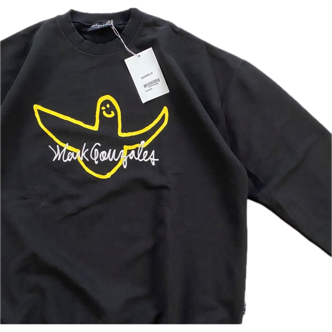 Mark Gonzales(マークゴンザレス)の新品 マークゴンザレス スウェット トレーナー オーバーサイズ バナナ 韓国 レディースのトップス(トレーナー/スウェット)の商品写真