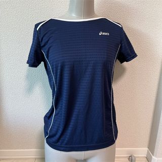 アシックス　asics Tシャツ　半袖Tシャツ　スポーツ　ネイビー