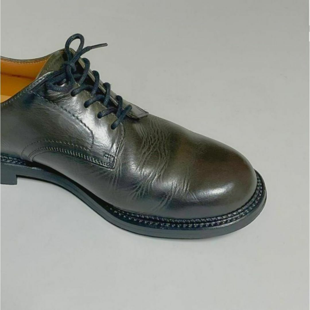 ブラック靴紐80cm6本セット ポストマン短靴サービスシューズ古着アメカジ メンズの靴/シューズ(ドレス/ビジネス)の商品写真