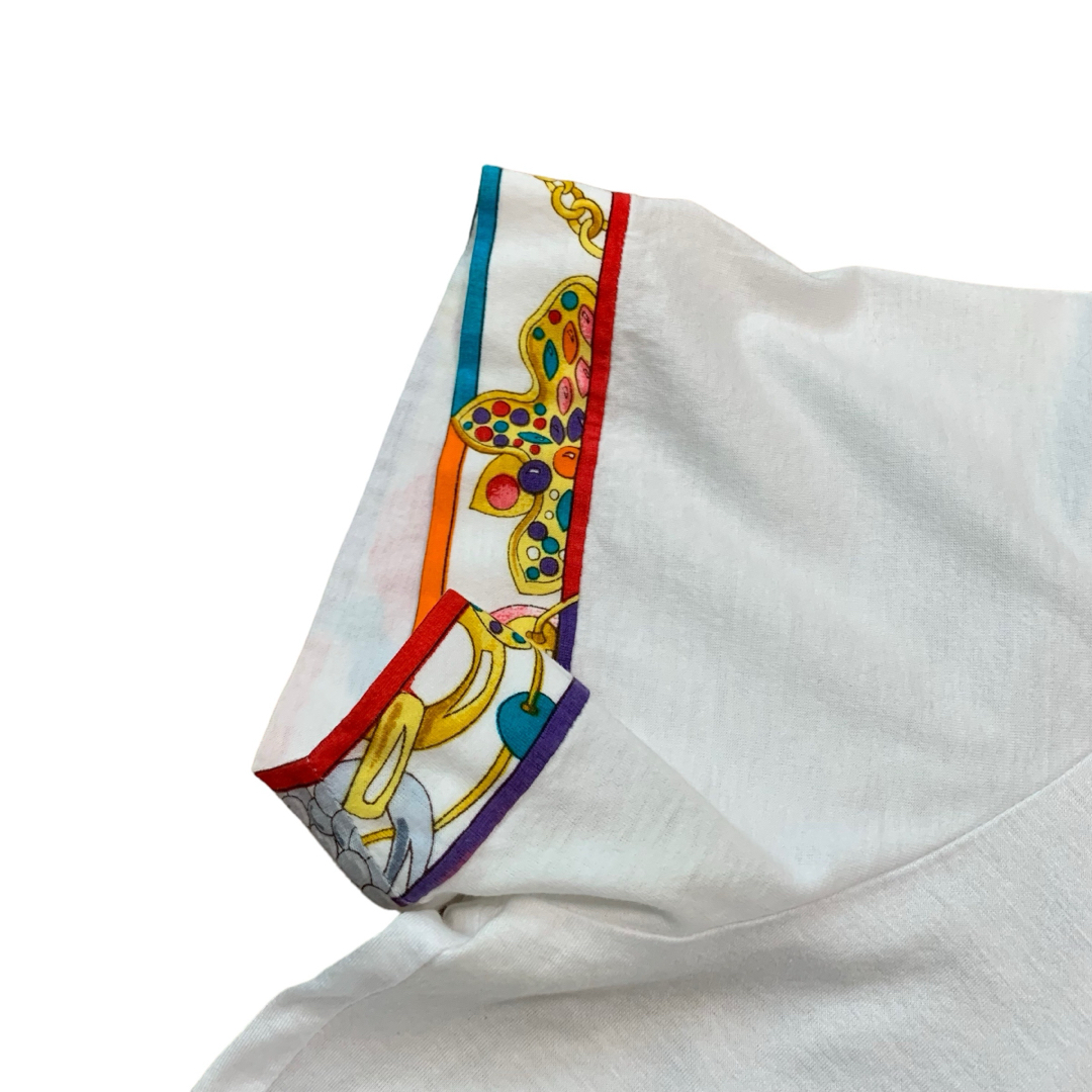 LEONARD(レオナール)のレオナールスポーツ　Tシャツ　トップス　白　L レディースのトップス(Tシャツ(半袖/袖なし))の商品写真