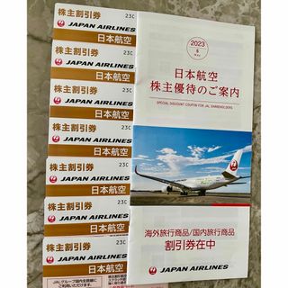 JAL 株主優待券7枚＋国内海外旅行割引券1冊(その他)