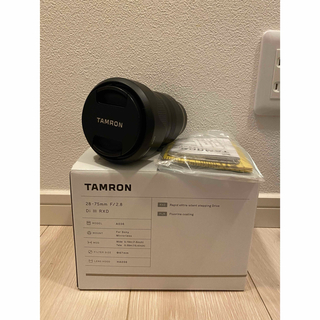 タムロン(TAMRON)のTAMRON カメラレンズ 28-75F2.8 DI3 RXD(A036SE)(その他)