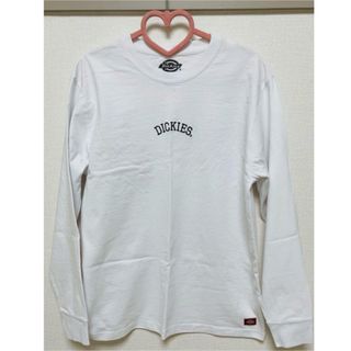 ディッキーズ(Dickies)のDickies ロゴロンT 刺繍ロゴ　バックロゴ　ビッグロゴ　ホワイト　白(Tシャツ/カットソー(七分/長袖))