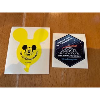 Disney - ディズニー バルーンシール スペースマウンテンシール2枚セット 非売品