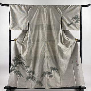 付下げ 身丈157cm 裄丈67cm 正絹 秀品 【中古】(着物)