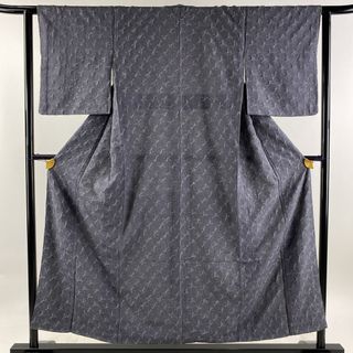 小紋 身丈154.5cm 裄丈62cm 正絹 秀品 【中古】(着物)